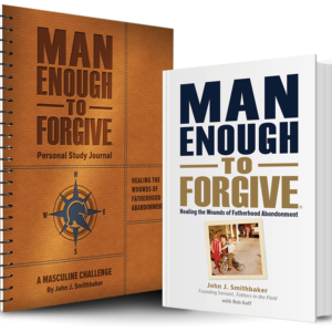 Image of Man Enought to Forgive Hardcover Book with 4-Part Series Study Guide