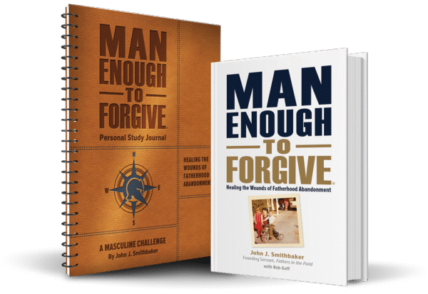 Image of Man Enought to Forgive Hardcover Book with 4-Part Series Study Guide